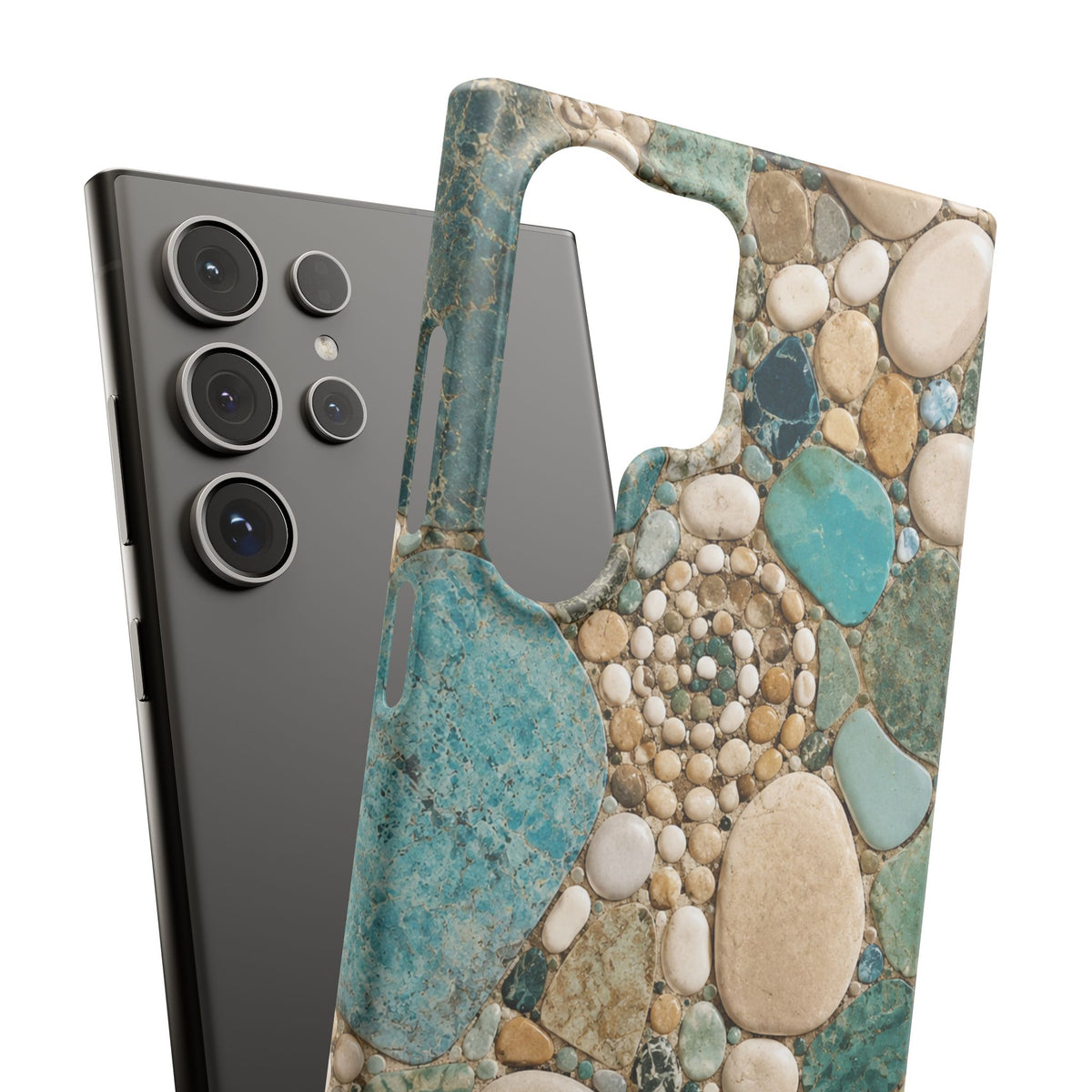 Sea Glass Mosaic Snap Case