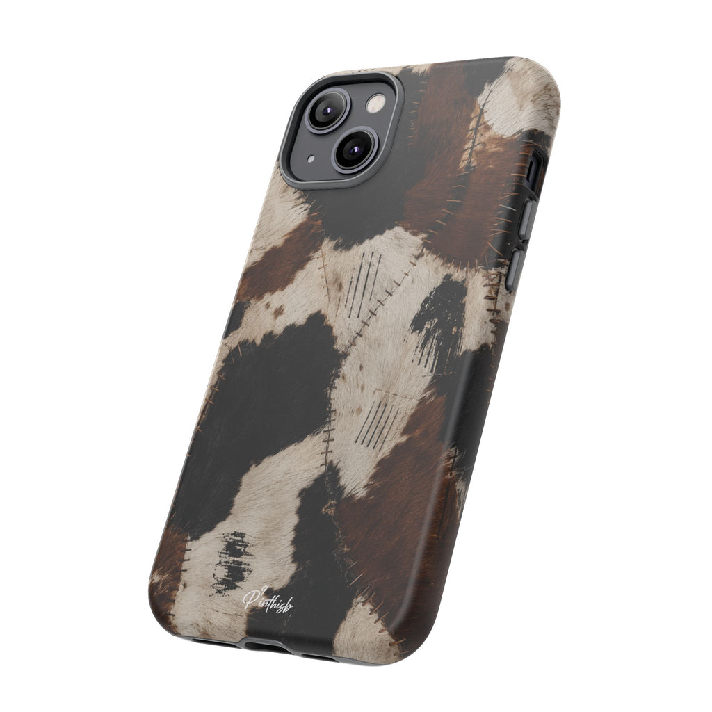 Brown & Black Animal Print Tough Case