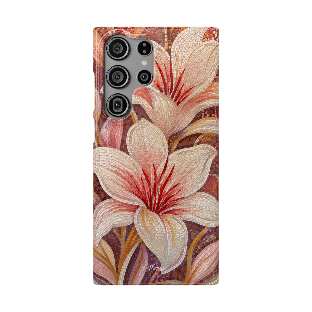 Floral Lily Snap Case