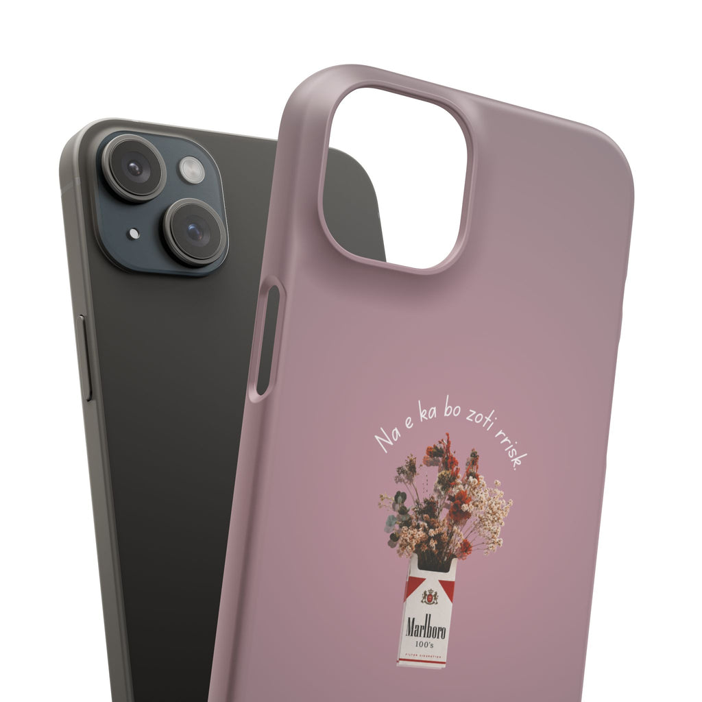 "Na e ka bo zoti rrisk." Snap Phone Case