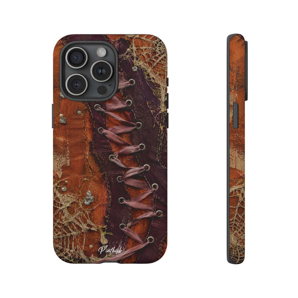 Vintage Leather Lace Tough Case