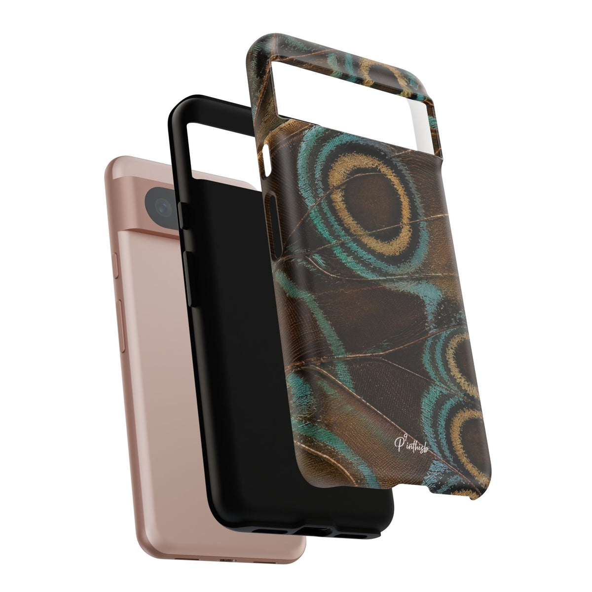 Peacock Feather Pattern Tough Case