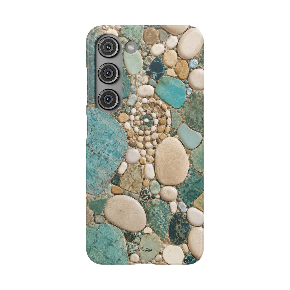 Sea Glass Mosaic Snap Case