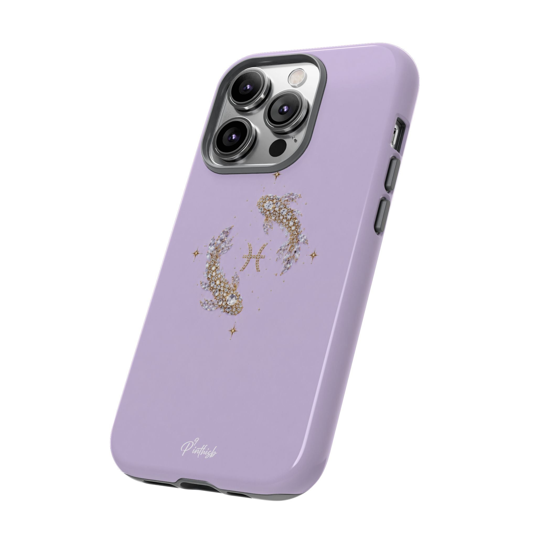 Pisces Glitter Phone Case