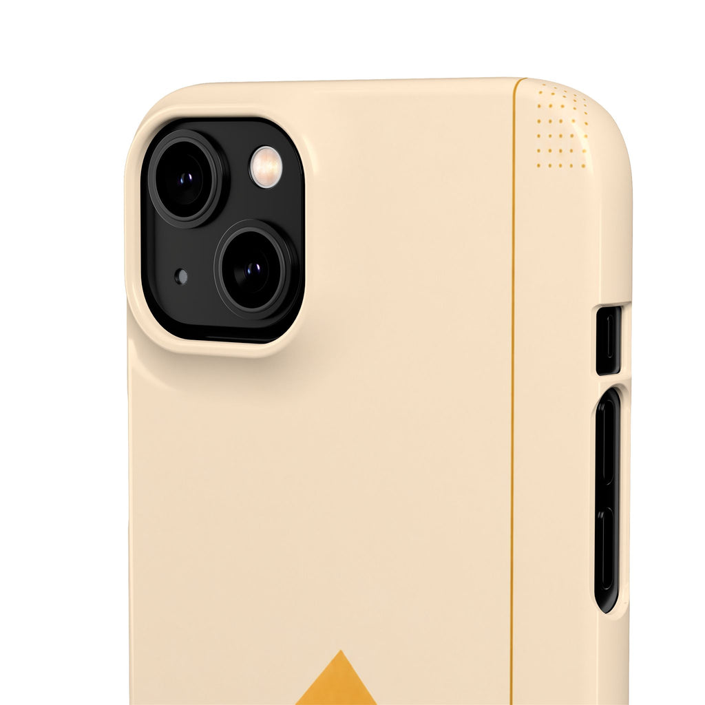 Gold Malboro Inspired Snap Phone Case