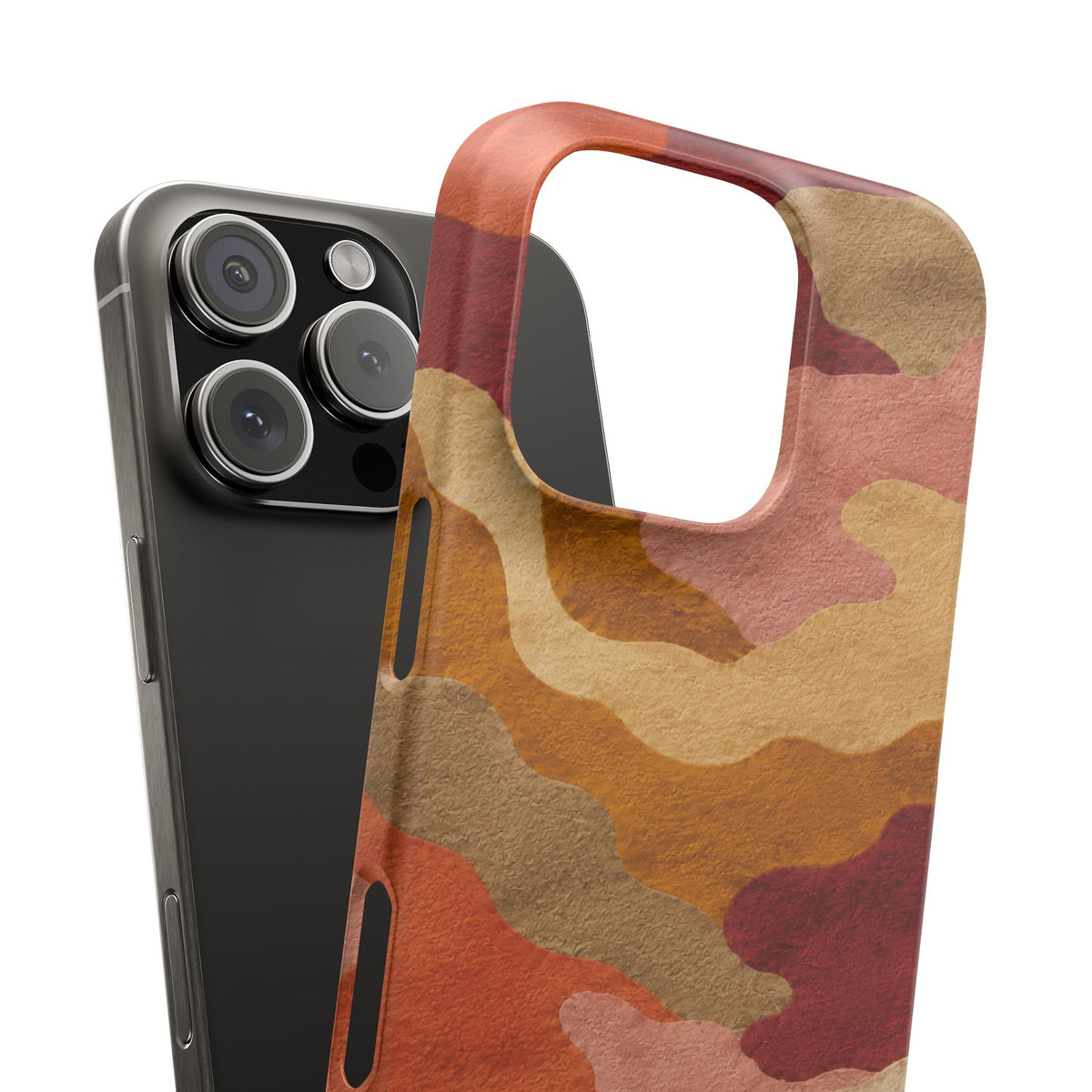 Watercolour Camo Snap Case