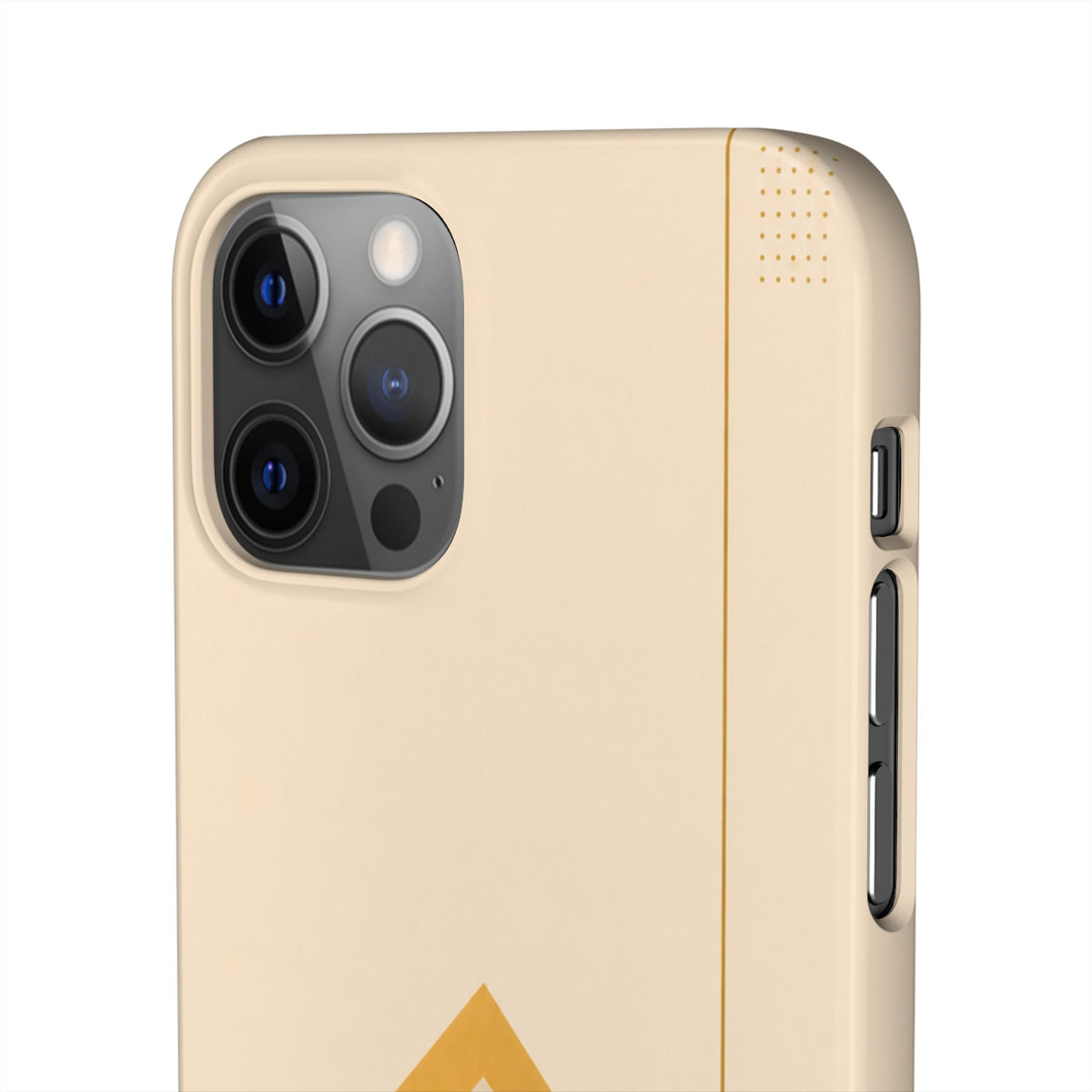 Gold Malboro Inspired Snap Phone Case