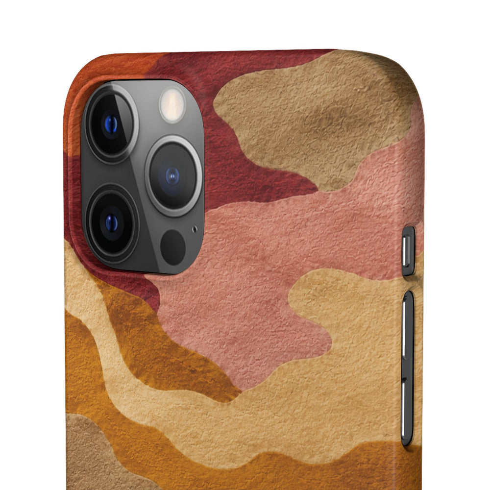 Watercolour Camo Snap Case