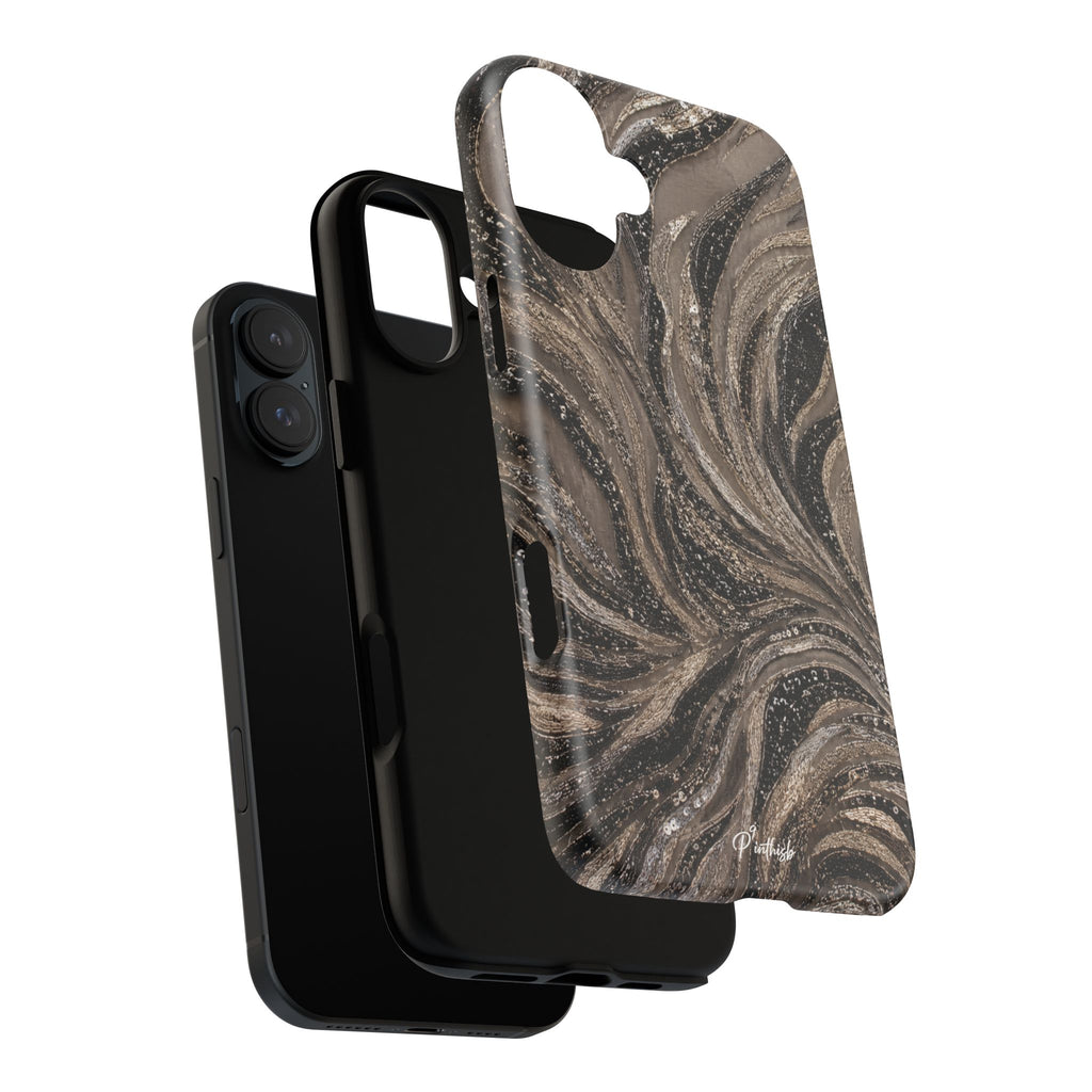 Neutral Swirl Protective Tough Case