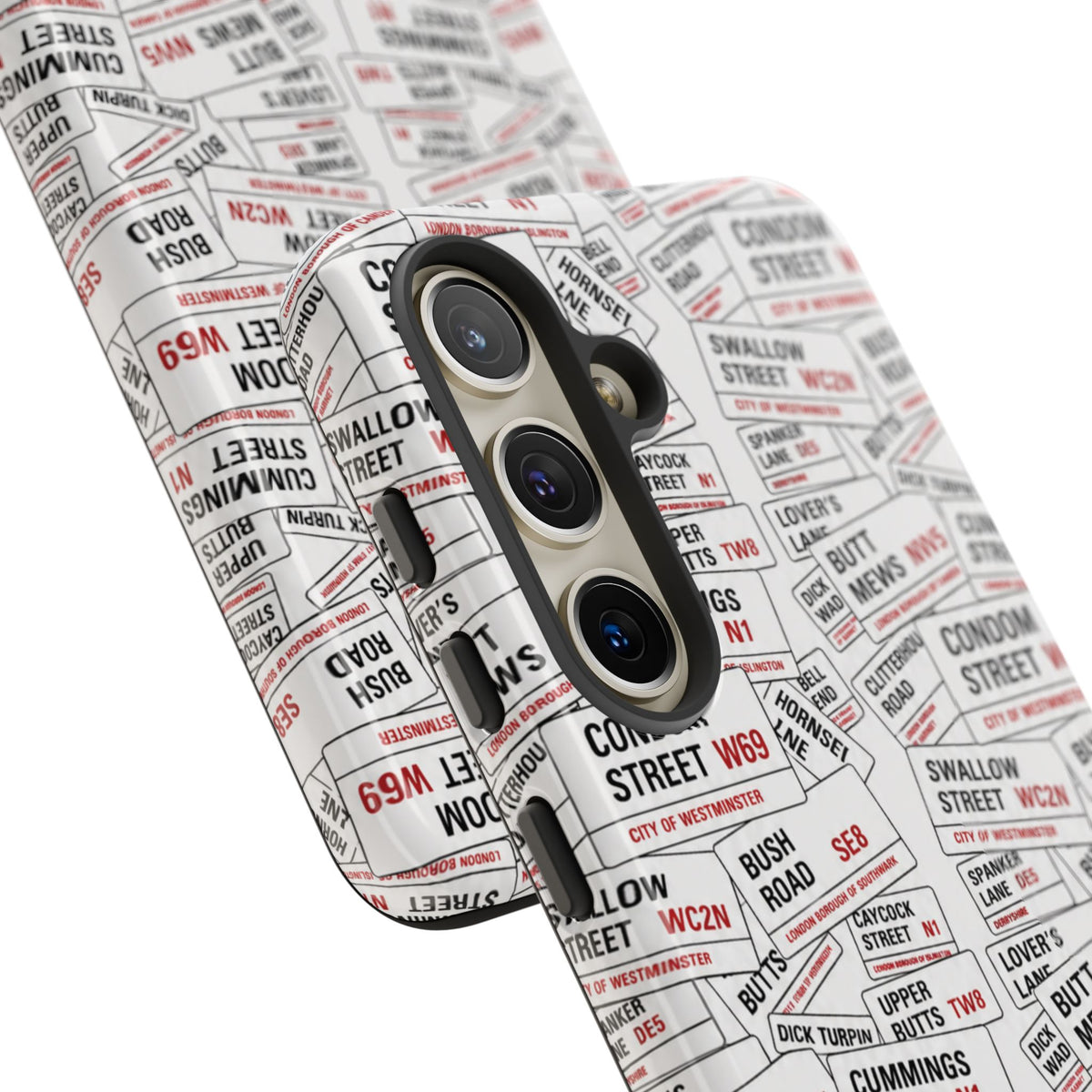 Cheeky London Street Signs Phone Case