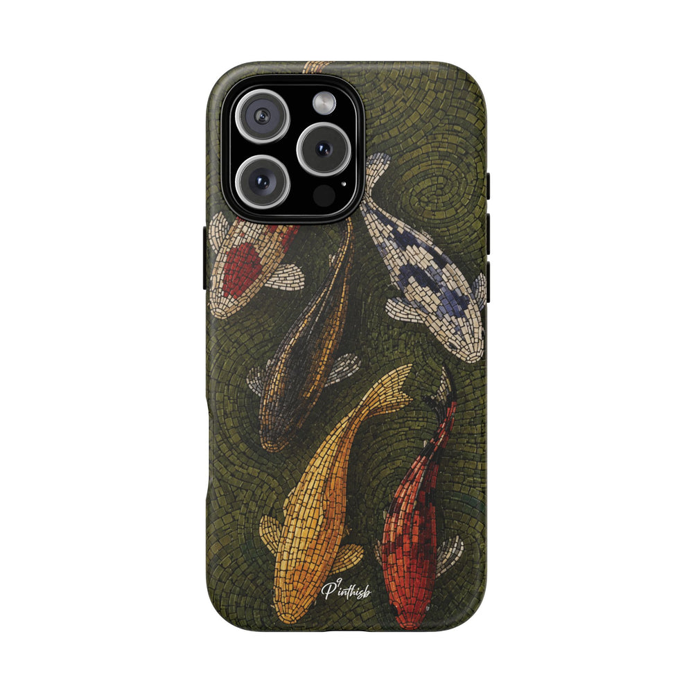 Fish Pond Tough Phone Case