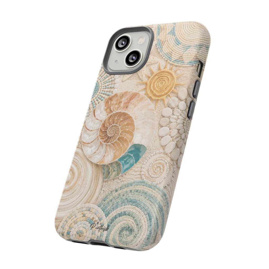 Coastal Seashell Tough Case
