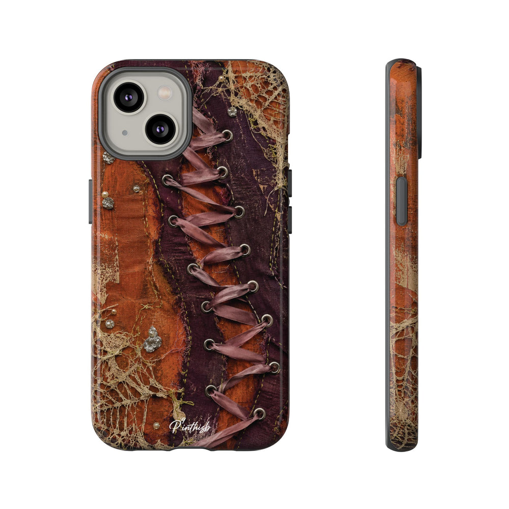 Vintage Leather Lace Tough Case