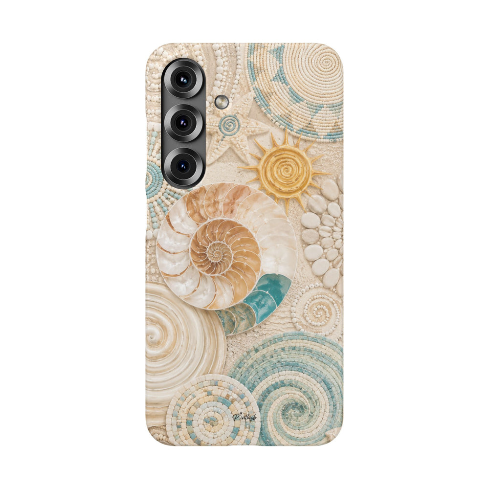 Coastal Seashell Snap Case