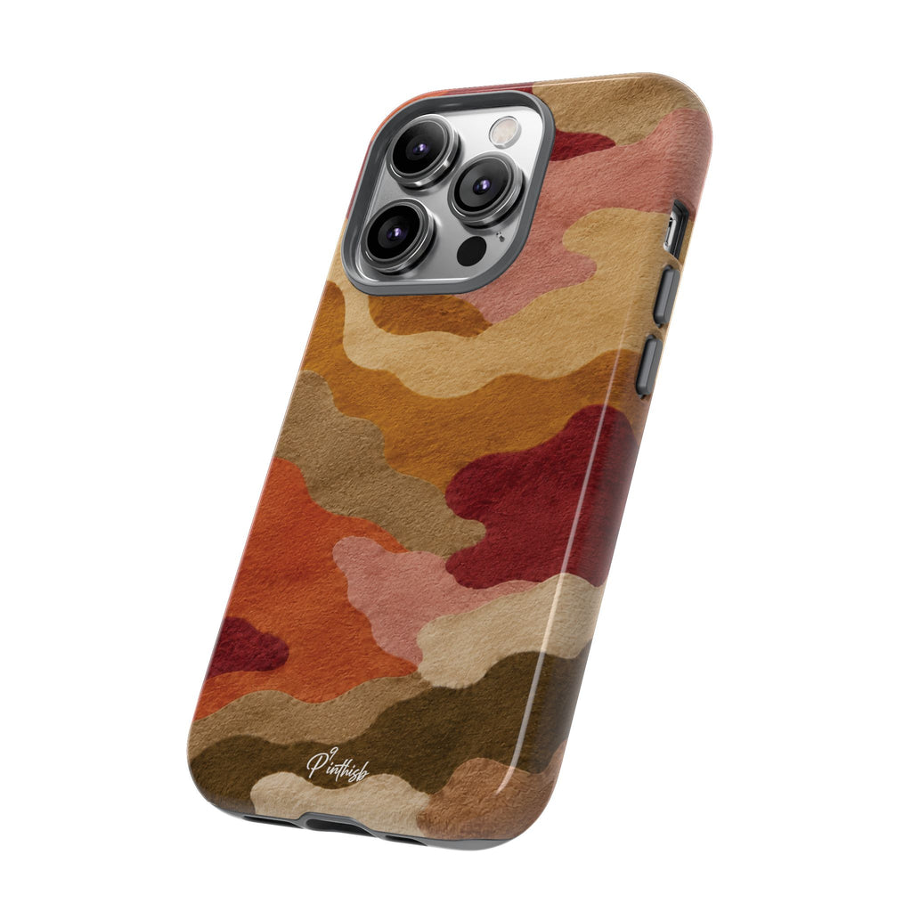 Watercolour Camo Tough Case