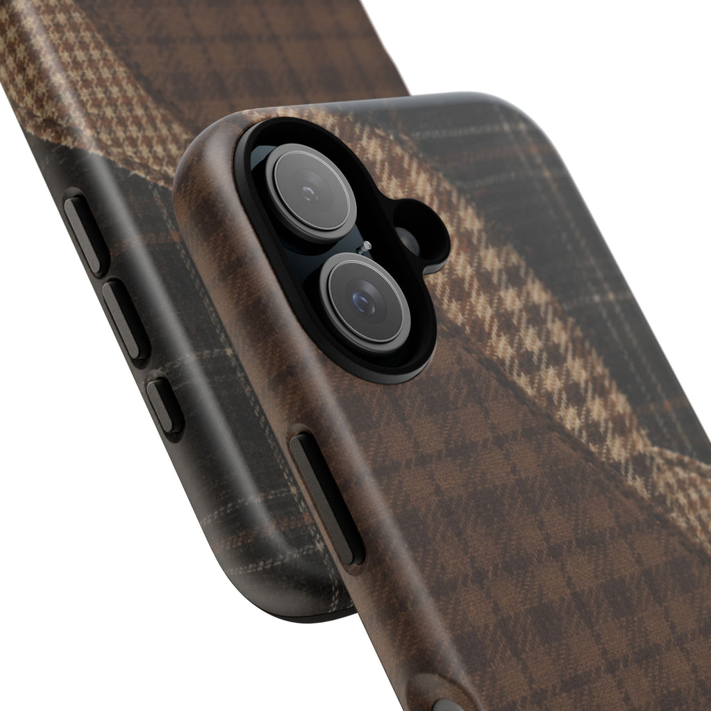 Rustic Brown Retro Tough Case