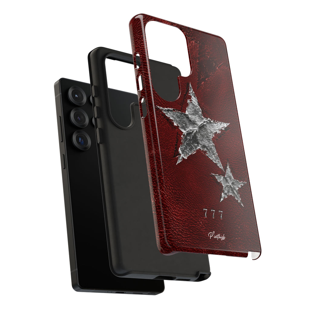 777 Metallic Stars Phone Case