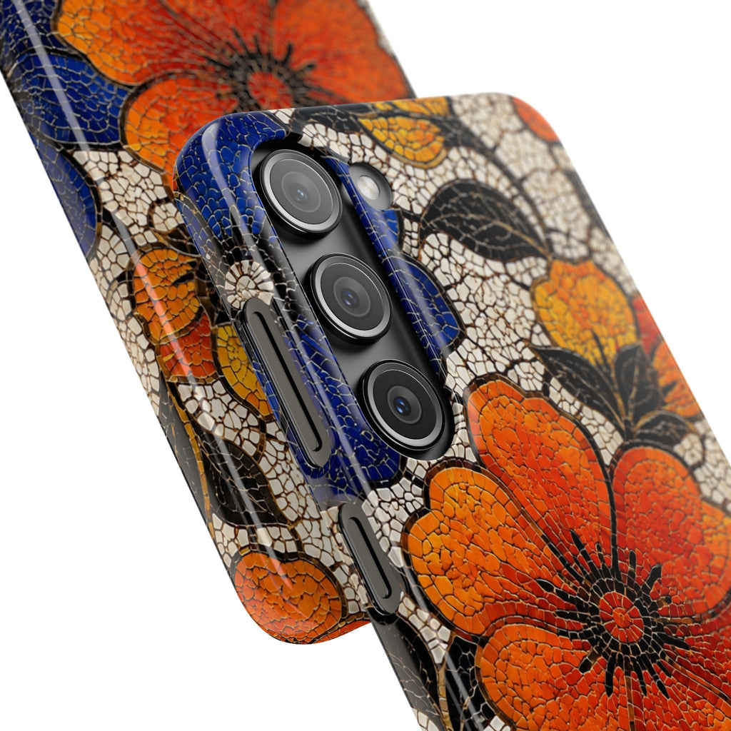 Floral Mosaic Snap Case