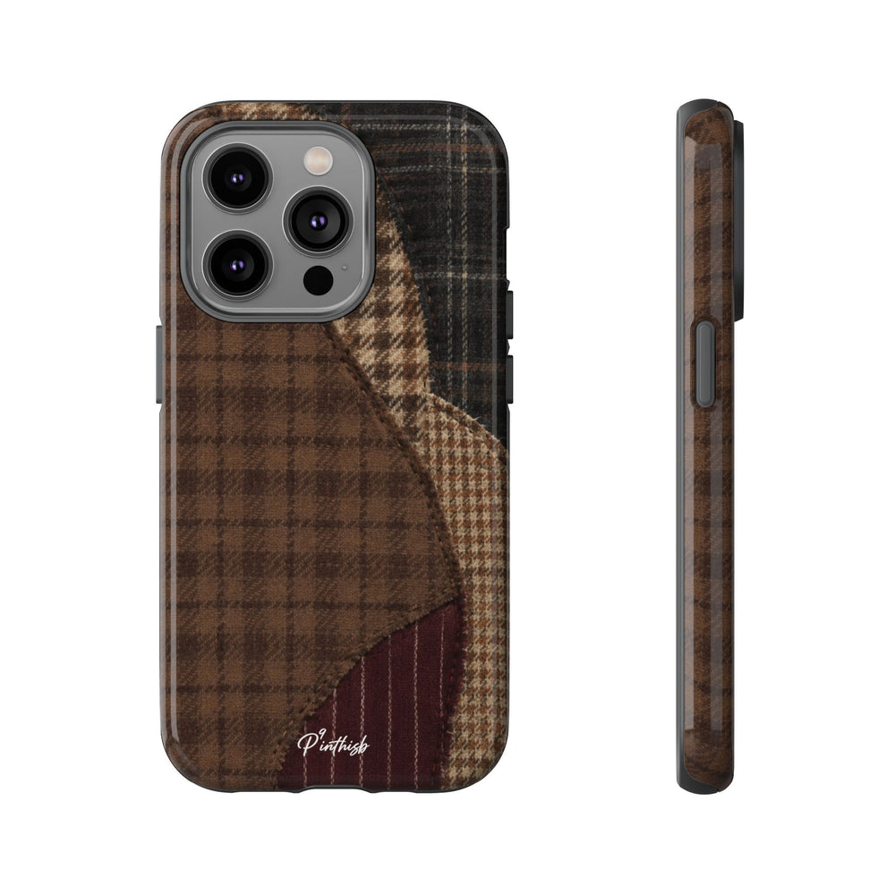 Rustic Brown Retro Tough Case