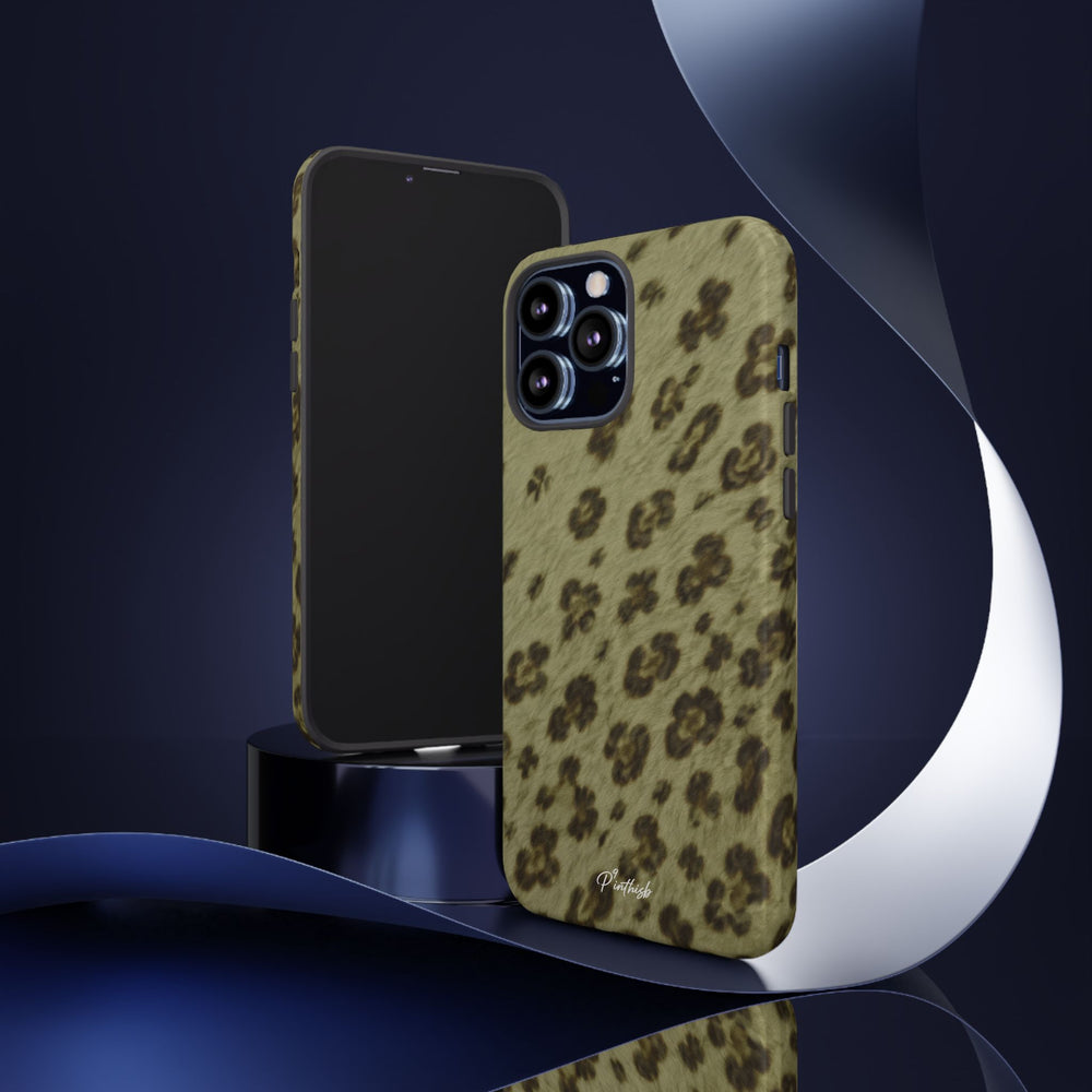 Olive Leopard Print Tough Case