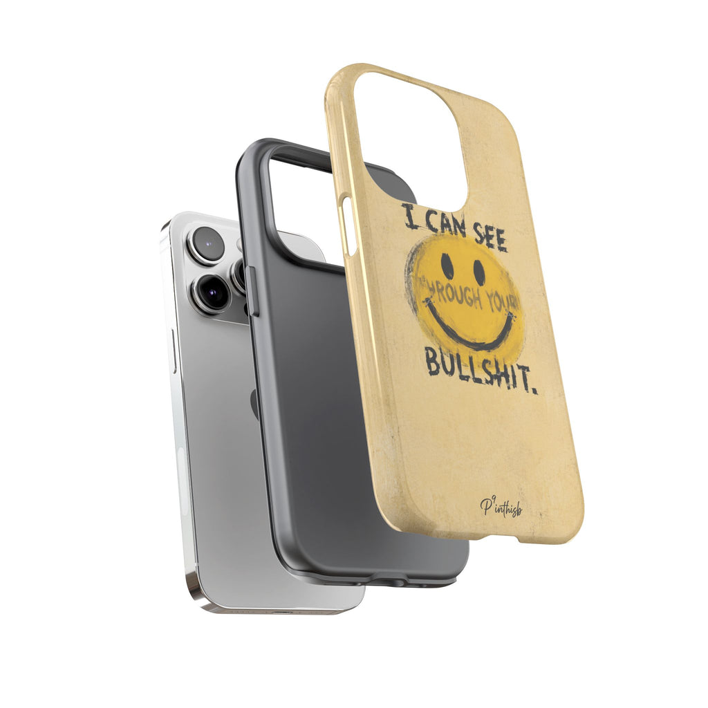 Smiley Anti-BS Tough Case