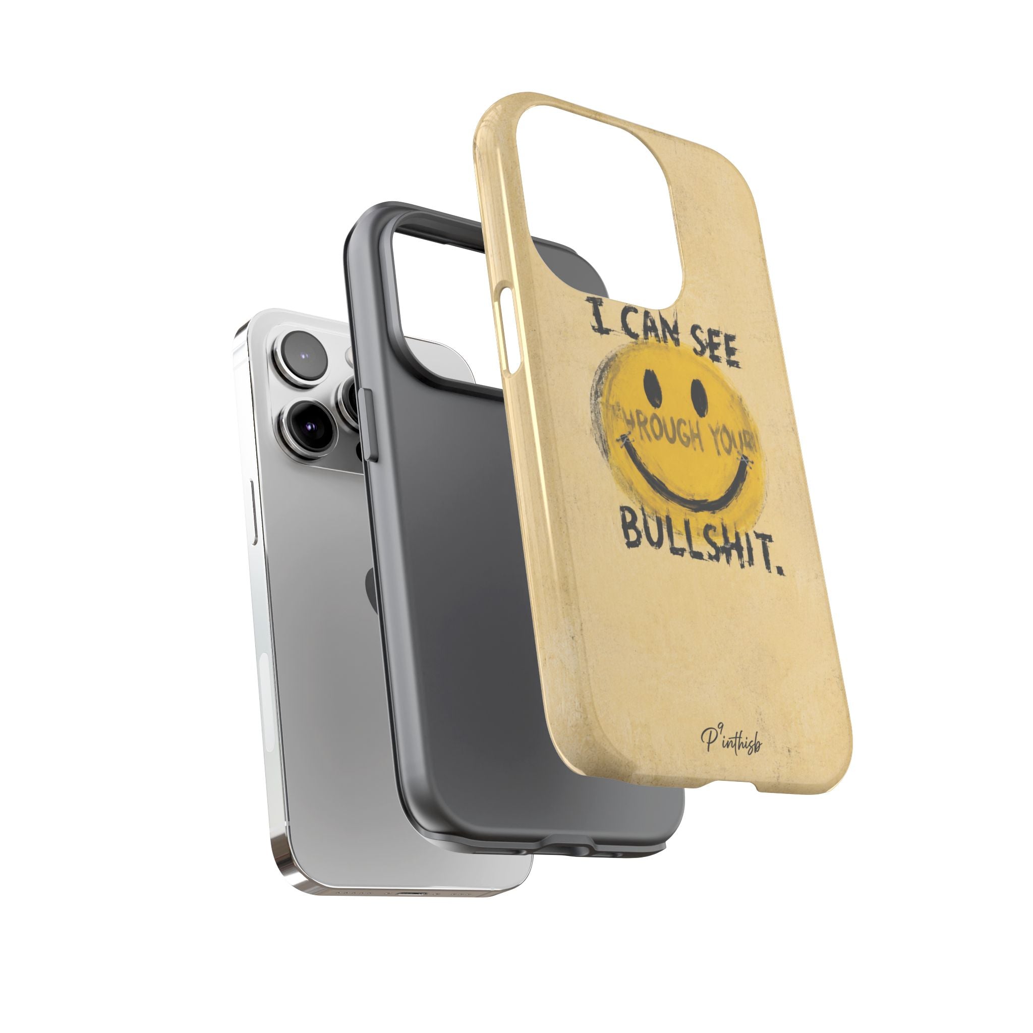 Smiley Anti-BS Tough Case