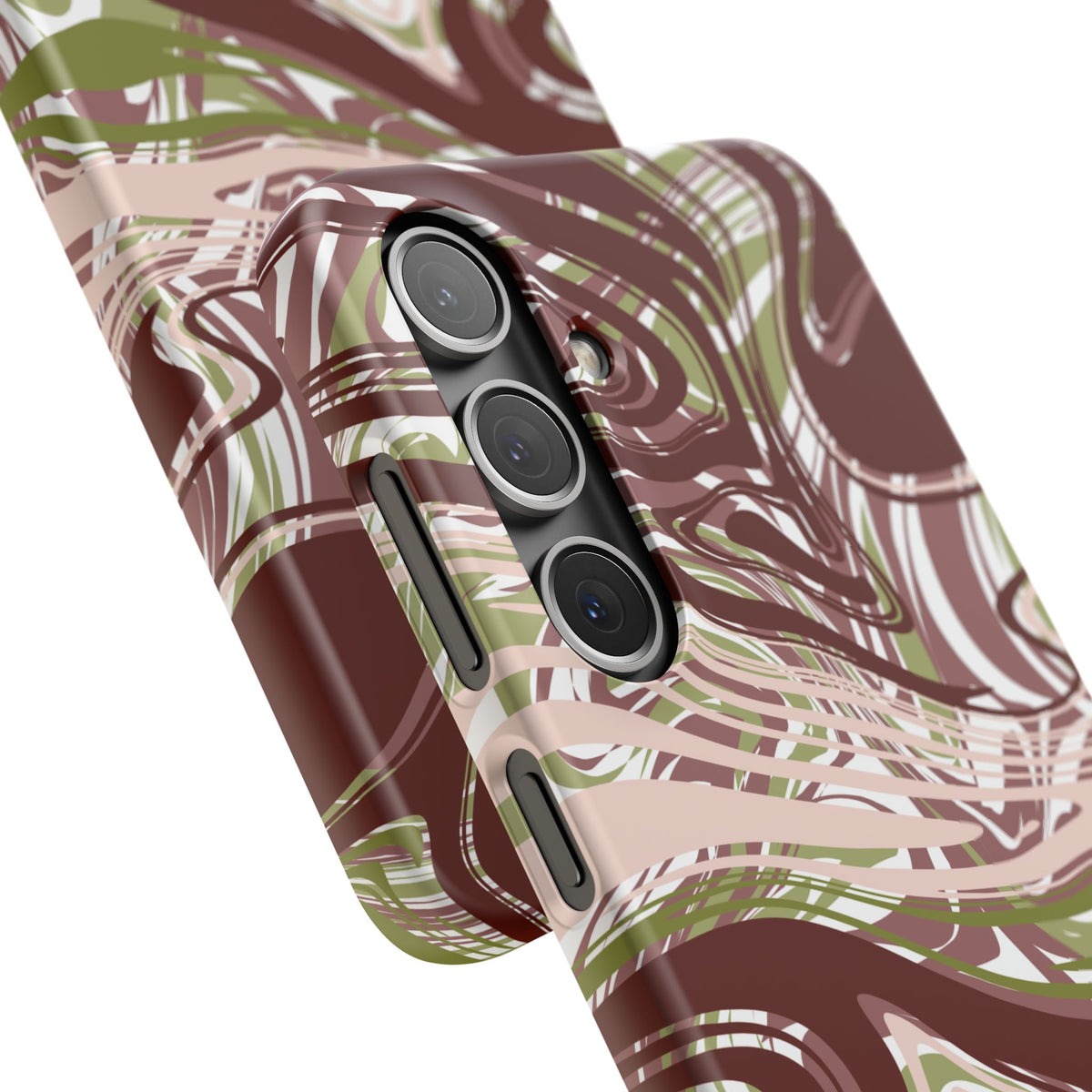 Abstract Marbled Snap Phone Case