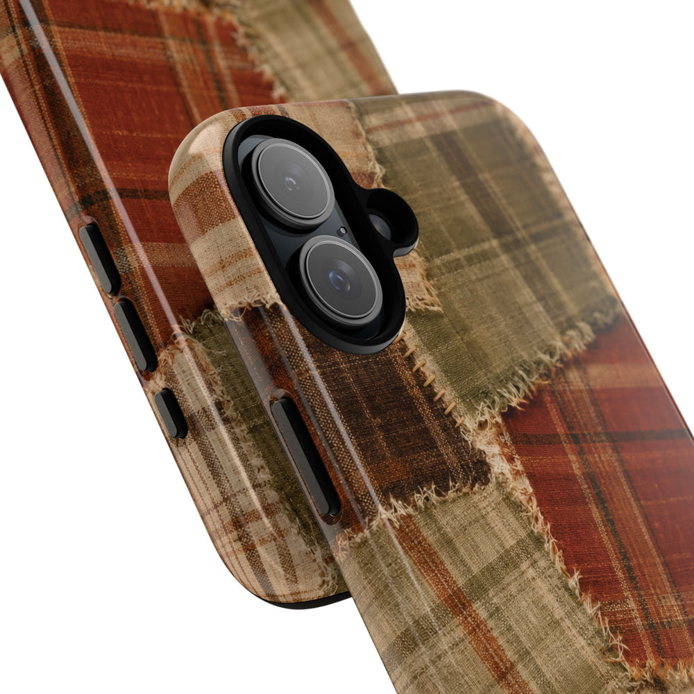 Rustic Fall Patchwork Tough Case