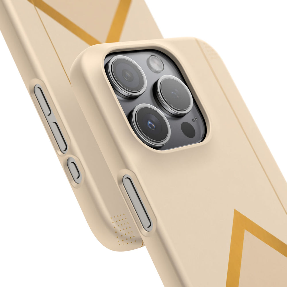 Gold Malboro Inspired Snap Phone Case