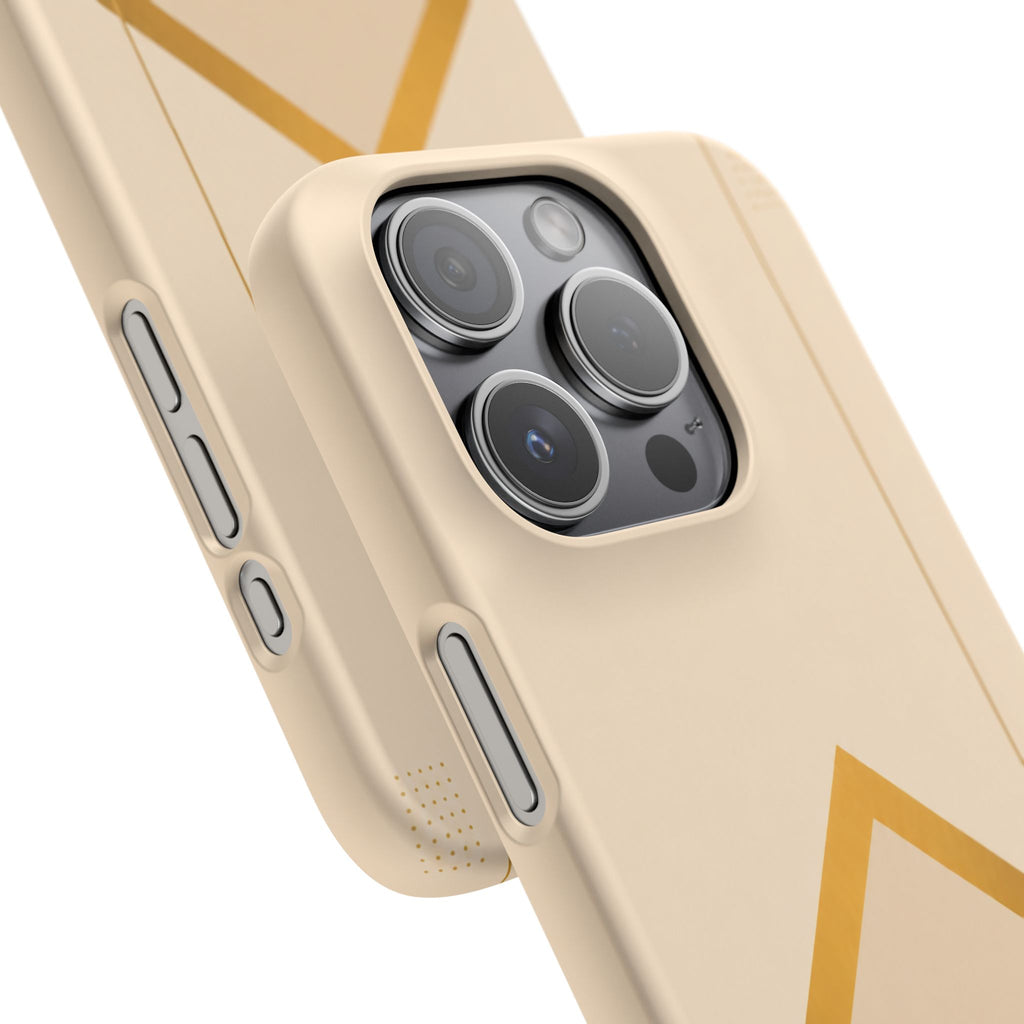 Gold Malboro Inspired Snap Phone Case