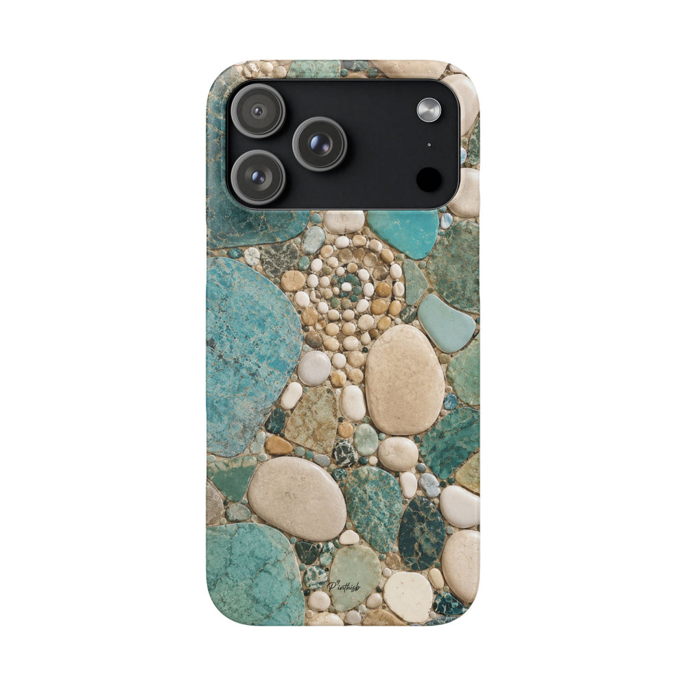 Sea Glass Mosaic Snap Case