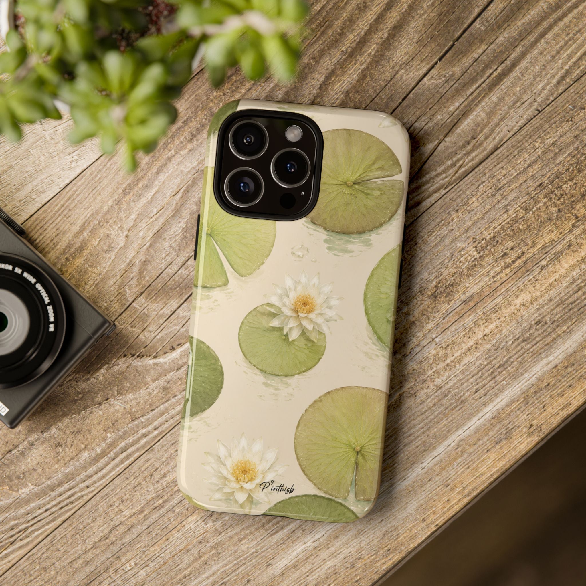 Water Lily Tough Phone Case