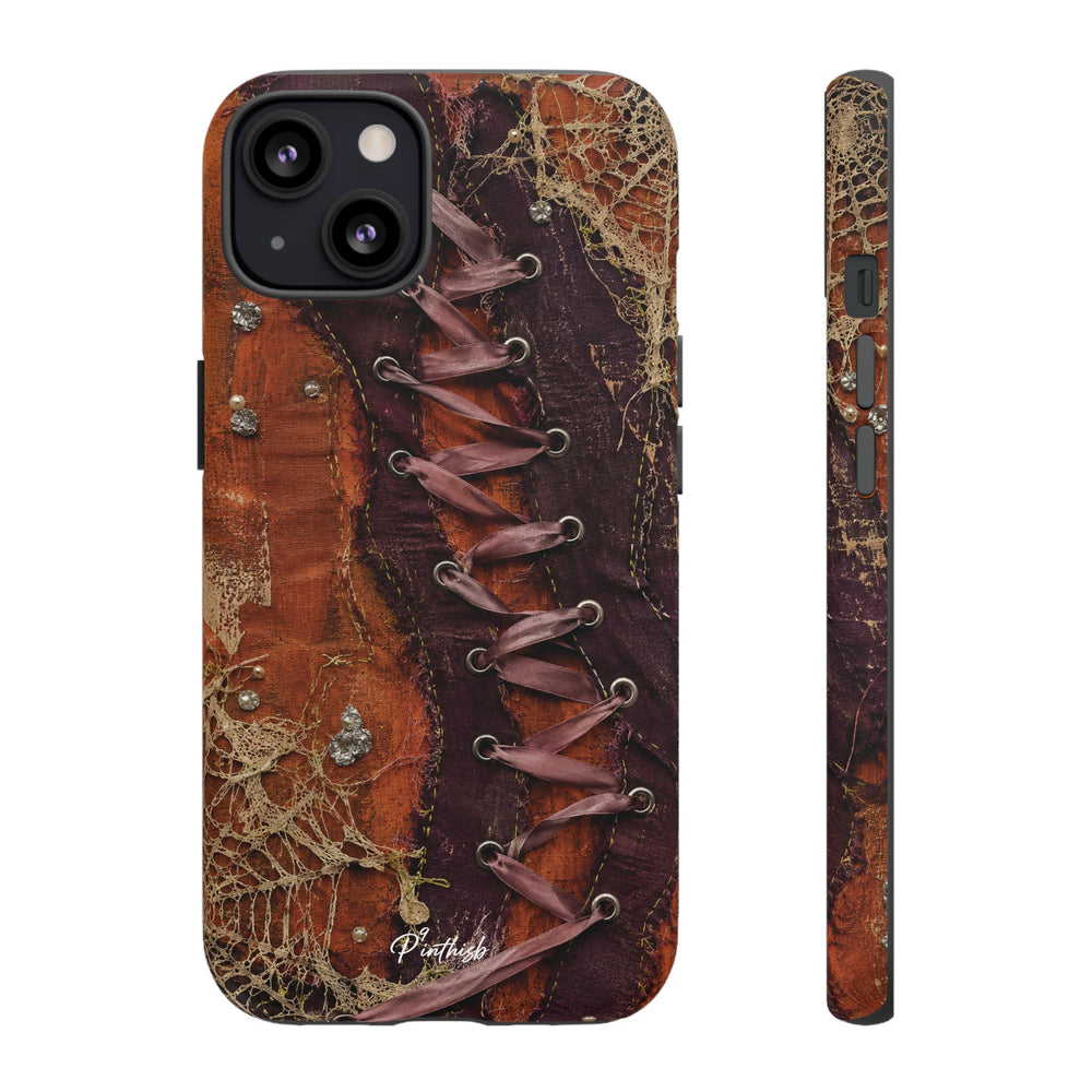 Vintage Leather Lace Tough Case