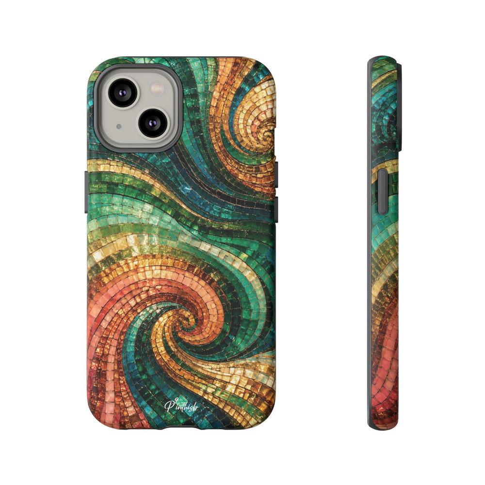 Spiral Mosaic Tough Case
