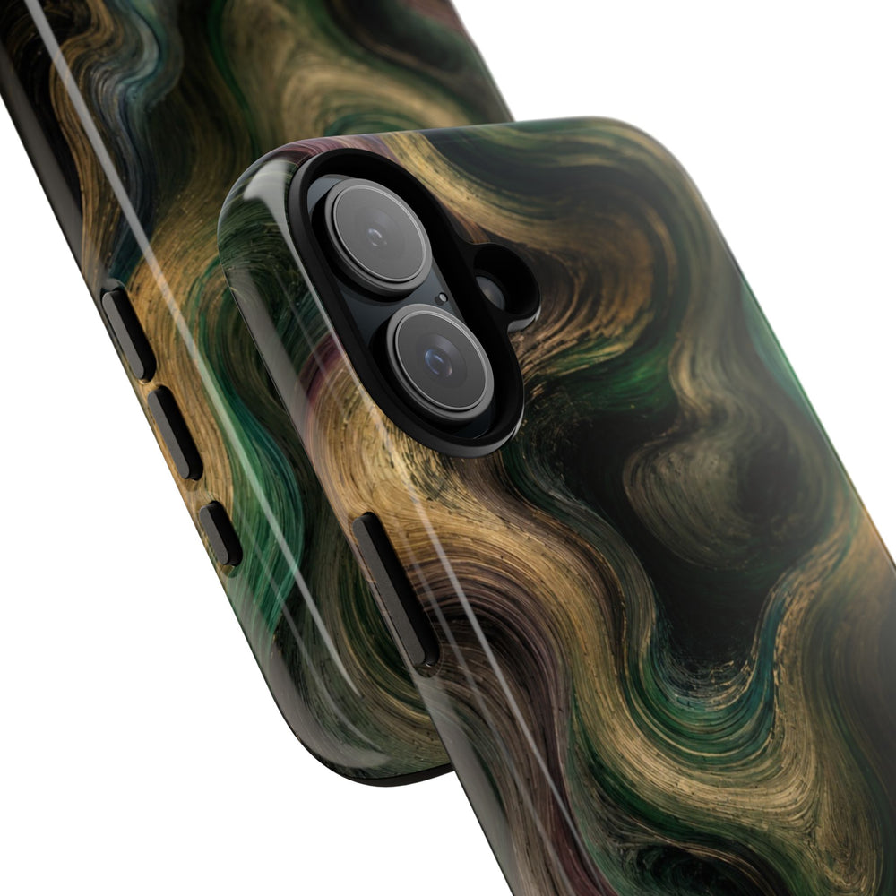 Marbled Forest Tough Phone Case