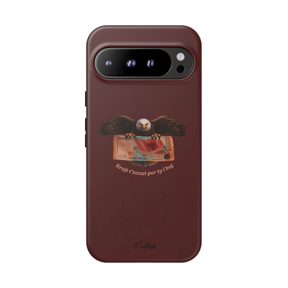 "Krejt t'zezat për ty i boj" Albanian Tough Phone Case