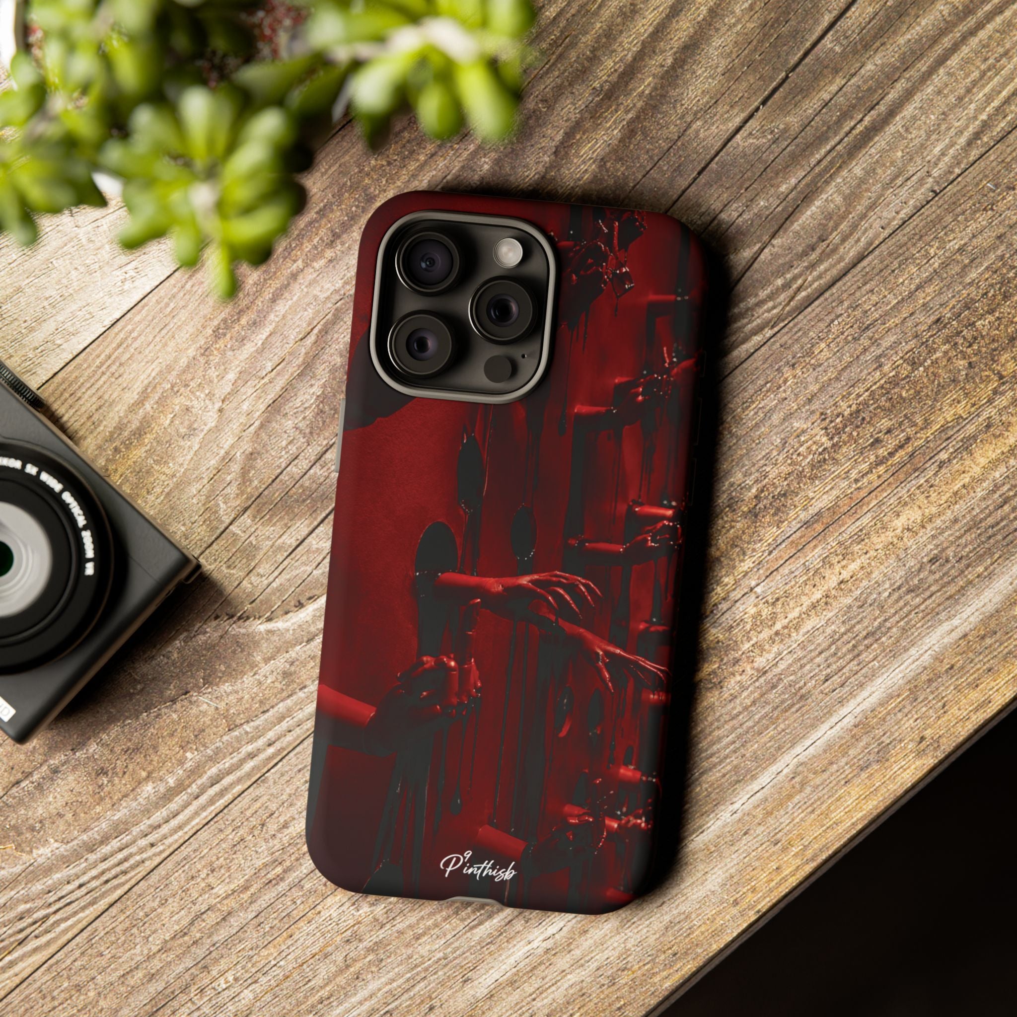 Crimson Reach Tough Phone Case
