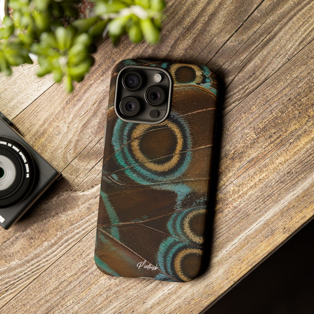 Peacock Feather Pattern Tough Case