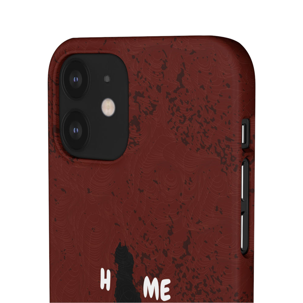 "HOME" Albania Snap Case