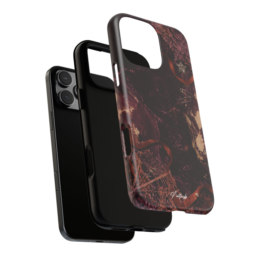 Dark Maroon Vintage Tough Case