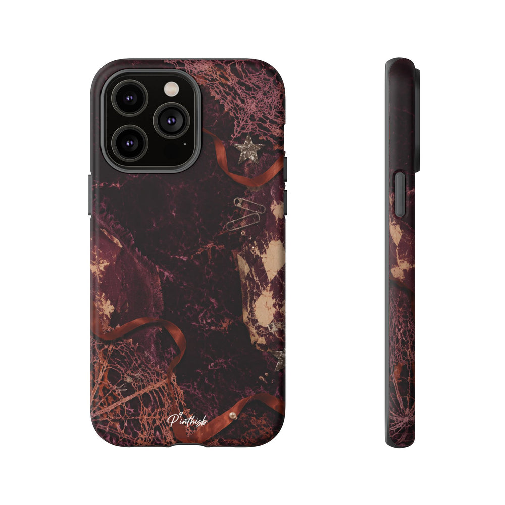Dark Maroon Vintage Tough Case