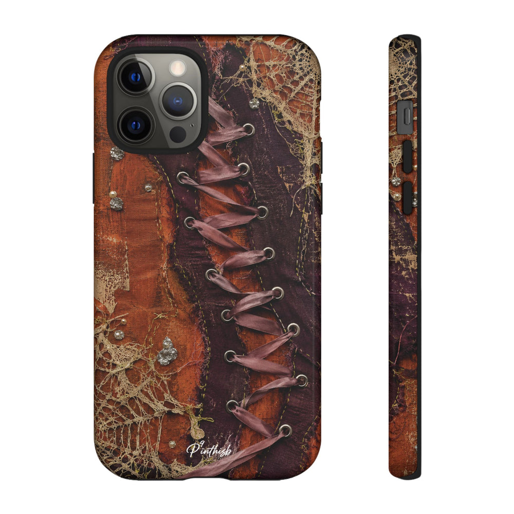 Vintage Leather Lace Tough Case