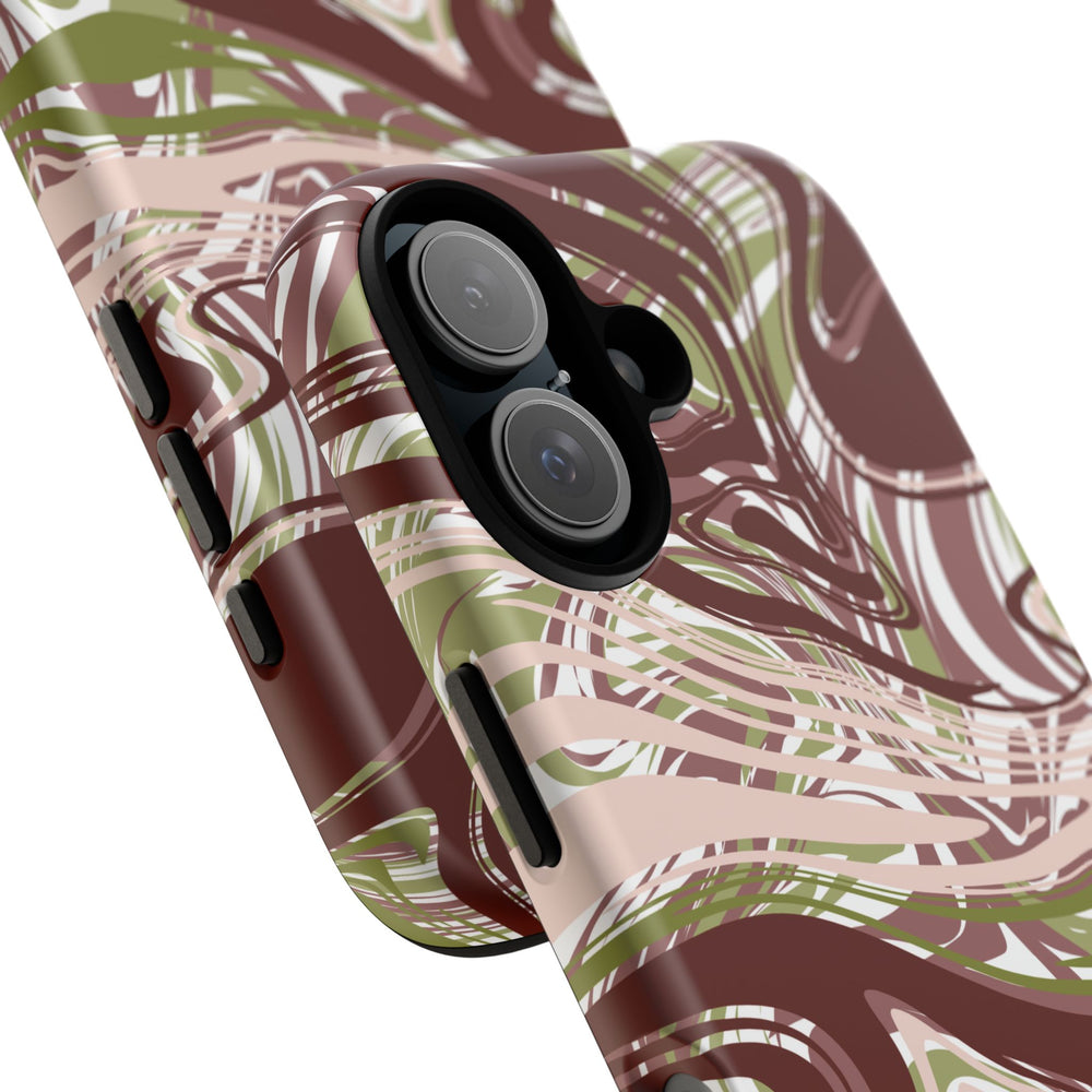 Abstract Marbled Tough Phone Case