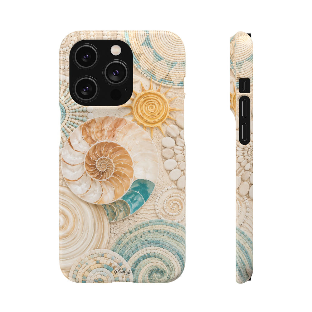 Coastal Seashell Snap Case