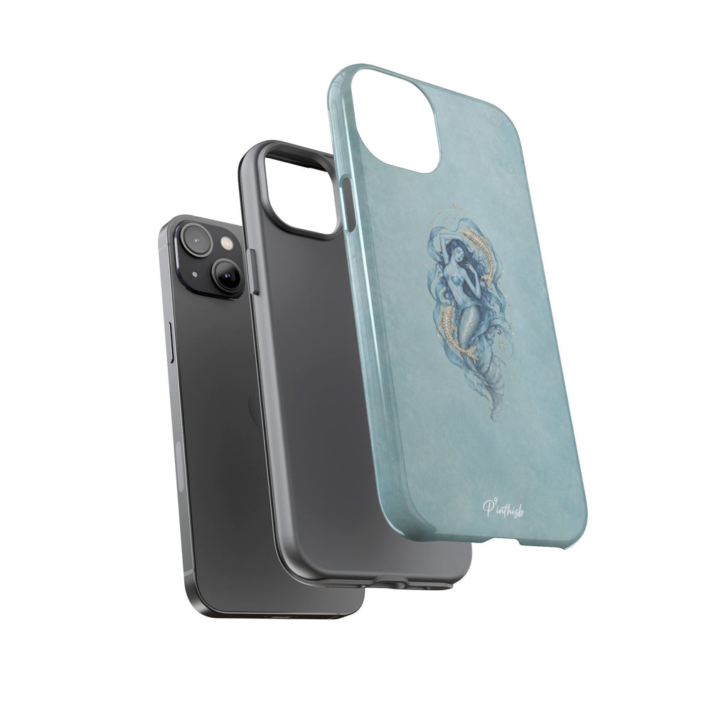 Pisces Zodiac Glitter Phone Case