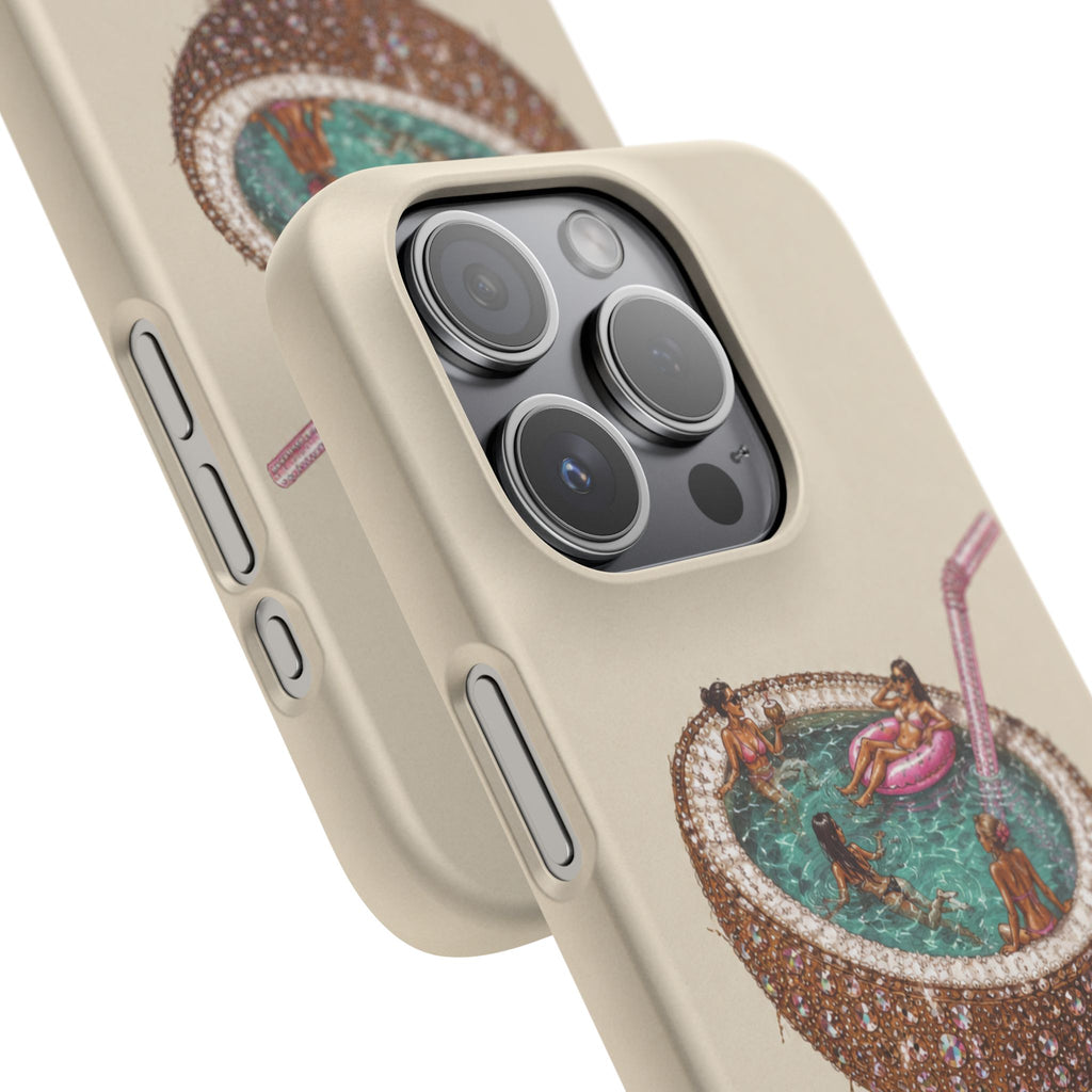 Coconut Pool Snap Phone Case