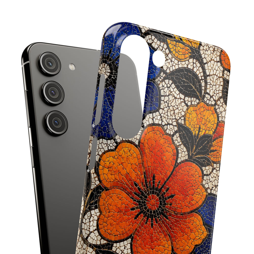 Floral Mosaic Snap Case