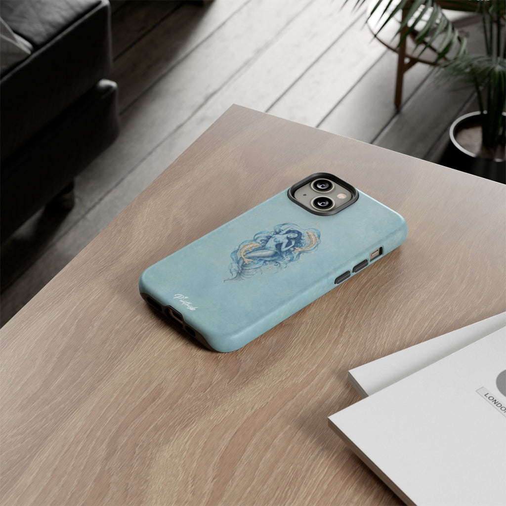 Pisces Zodiac Glitter Phone Case