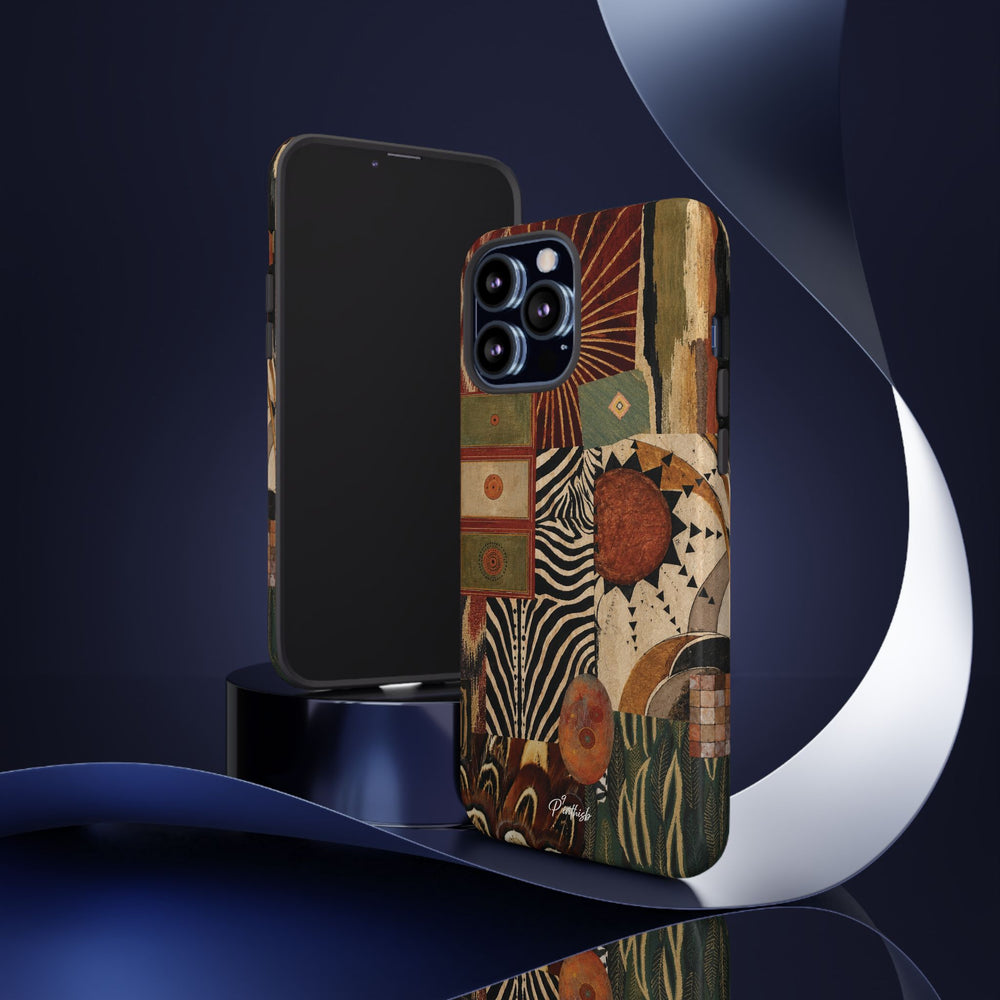 Abstract Boho Collage Tough Case