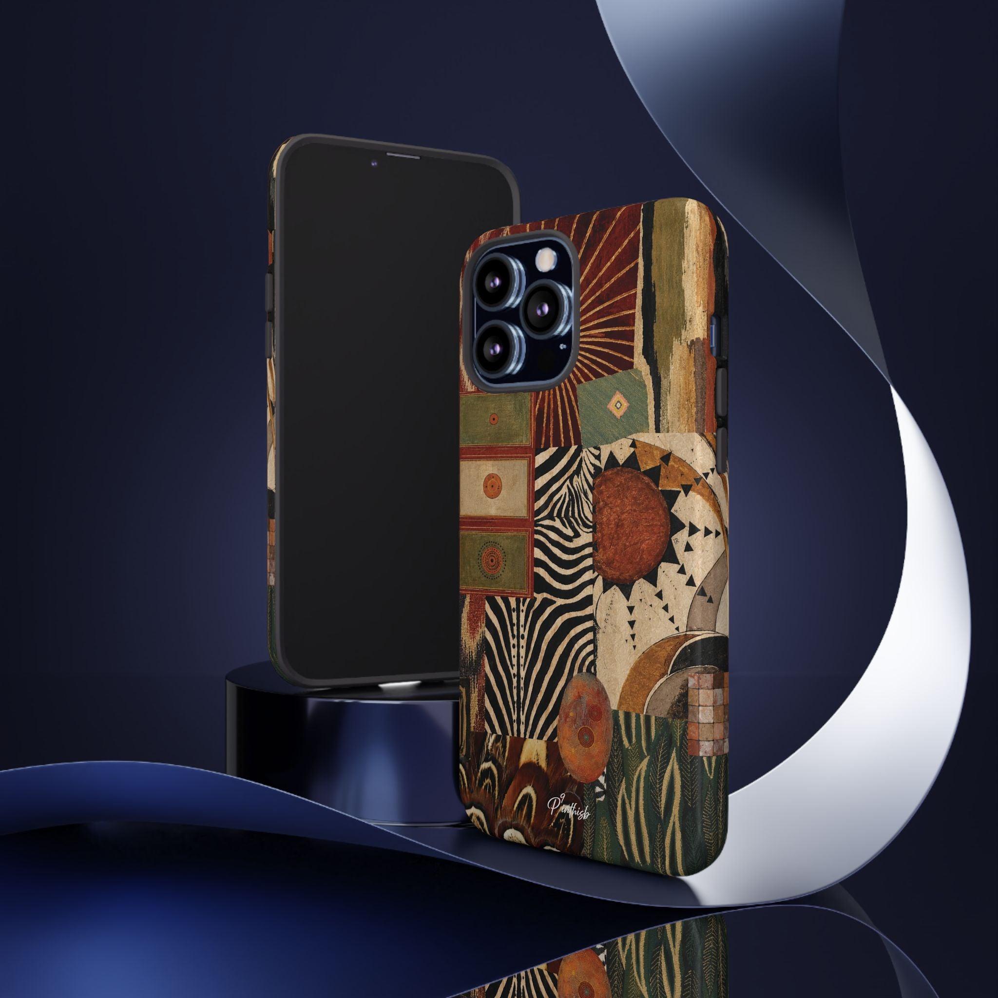 Abstract Boho Collage Tough Case